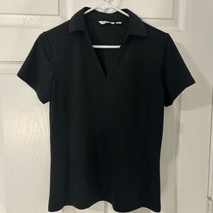 Lady Hagen Black Polo Shirt